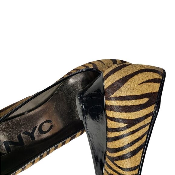 New York & Company Brown Animal Print Dress Shoes Size 8 - Picture 4 of 6